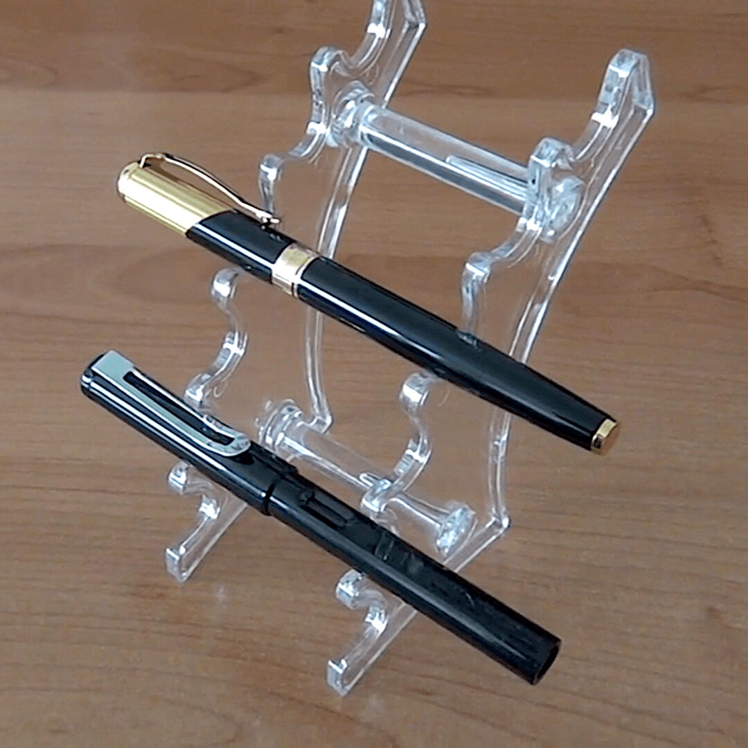 6 Pen Acrylic Fountain Pen Holder InexPens