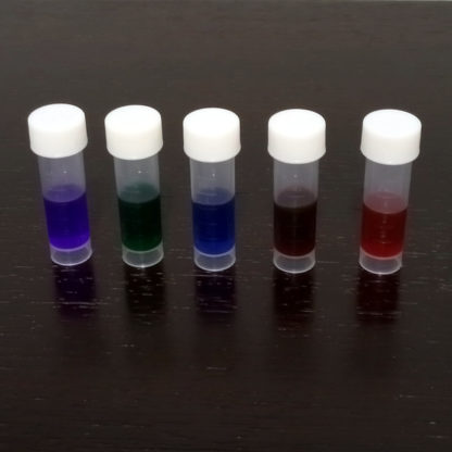 Diamine Deep Dark Red Ink Sample With Colored Label