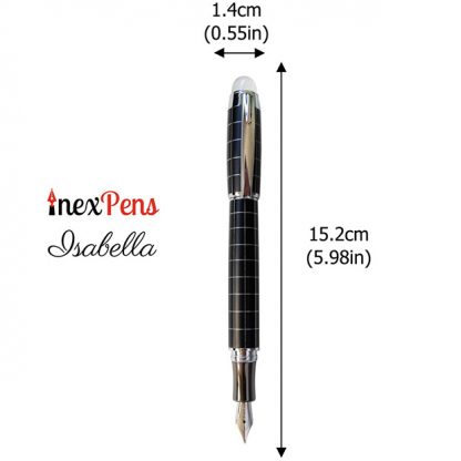 InexPens-Isabella-Fountain-Pen-Dimensions