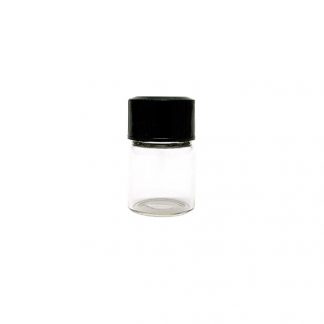 2ml Glass Bottle With Screw Cap (Black)