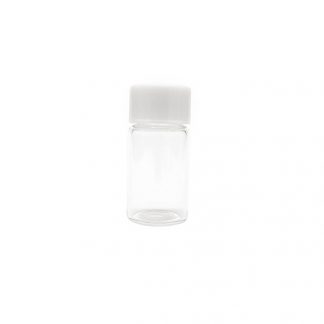 3ml Glass Bottle With Screw Cap (White)