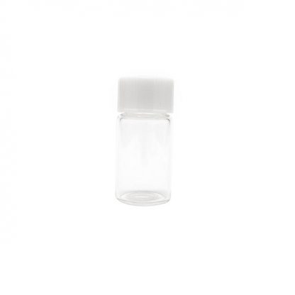 3ml Glass Bottle With Screw Cap (White)