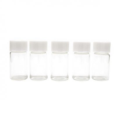 3ml Glass Bottle With Screw Cap (White) - Image 2