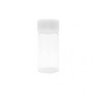 5ml Glass Bottle With Screw Cap (White)