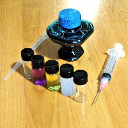 5ml Glass Bottle With Screw Cap (Black) - Image 4