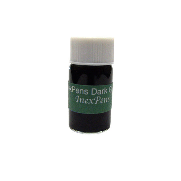 InexPens-Dark-Green-Ink-Sample-3ml