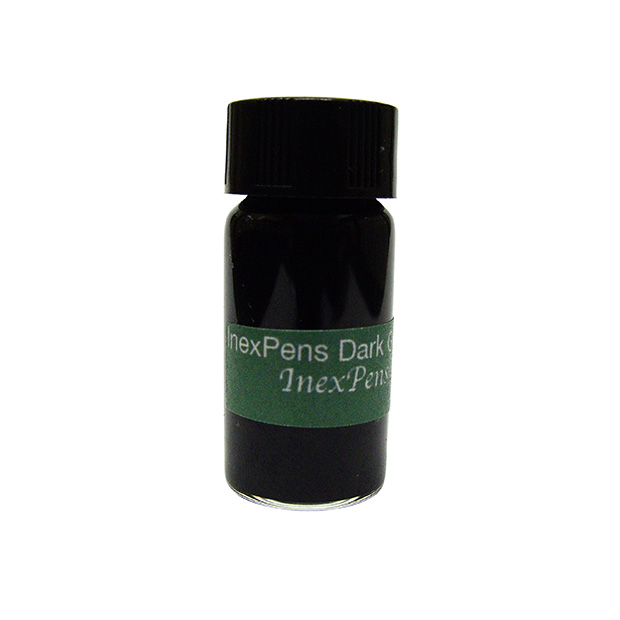 InexPens-Dark-Green-Ink-Sample-5ml