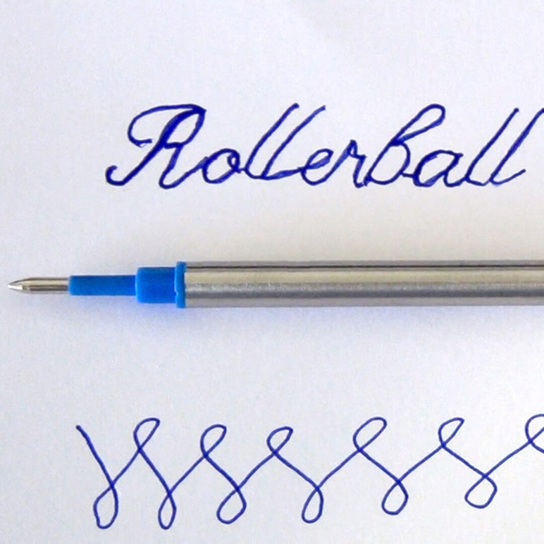 Blue-Rollerball-Refills-writing-sample