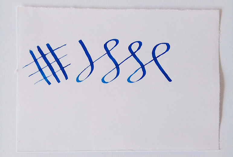 Red-Jinhao-599-Limited-Edition-2mm-Stub-Writing-Sample
