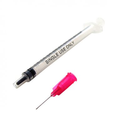 1ml Plastic Syringe With Needle - Image 2