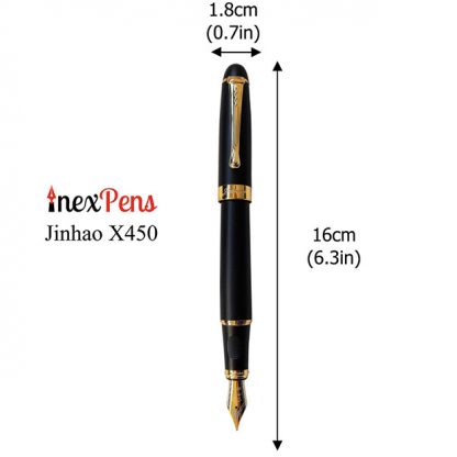 Jinhao-X450-Fountain-Pen-Dimensions