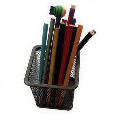 Mesh-Square-Pencil-Holder-Stand