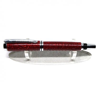 Sparkle Grey Acrylic Pen Holder For 1 Pen - Image 6
