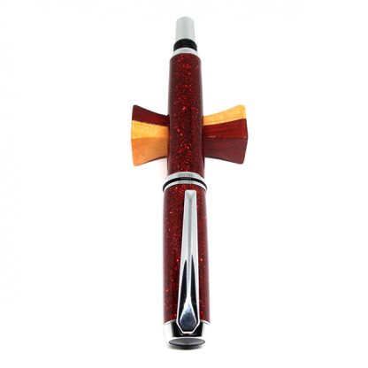 Chess Handmade Wood Pen Rest Stand - Image 9