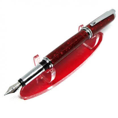 Red Acrylic Pen Holder For 1 Pen - Image 5