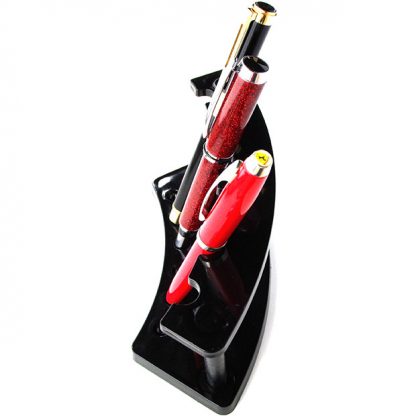 Black Acrylic 6 Pens Display Holder - Image 10