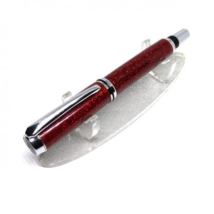 Sparkle-Grey-Acrylic-Pen-Holder