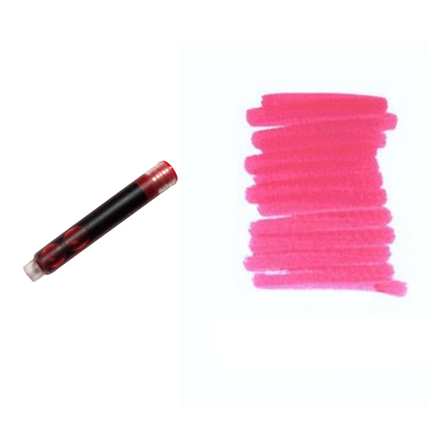 Red Yiren Fountain Pen Ink Cartridges InexPens