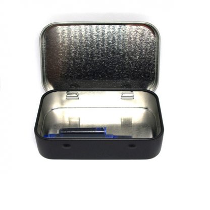 Black Metal Storage Box - Image 3