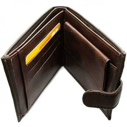 Men's-Brown-Leather-Wallet