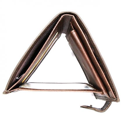 Men's-Leather-Wallet-(Brown)