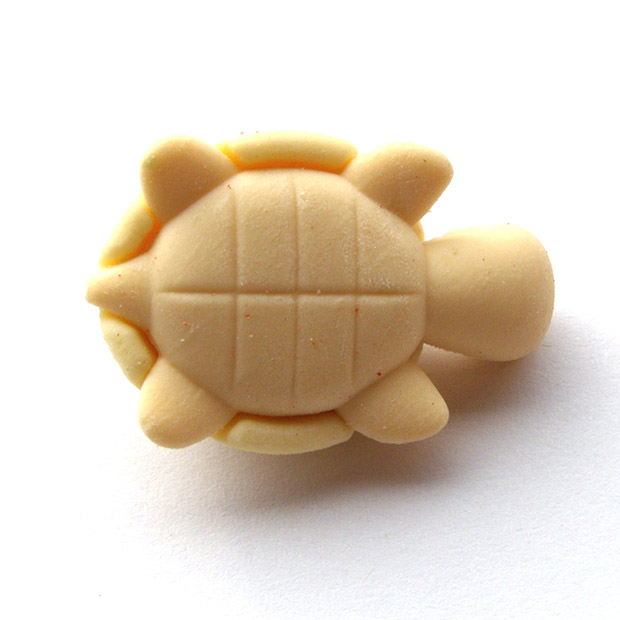Colorful Turtle Pencil Eraser (Beige)
