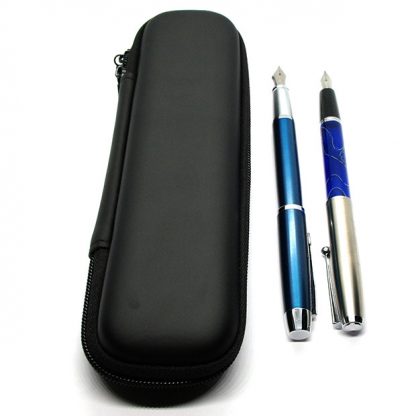 Hard-Shell-Fountain-Pen-Case-(Black)