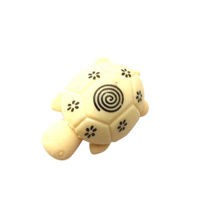 Modern Turtle Pencil Eraser (Beige)