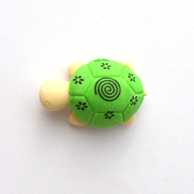 Colorful Turtle Pencil Eraser (Green) InexPens