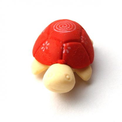 Modern-Turtle-pencil-Eraser-(Red)