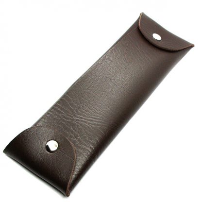 Practical-Leather-Pen-&-Pencil-Case-(Brown)