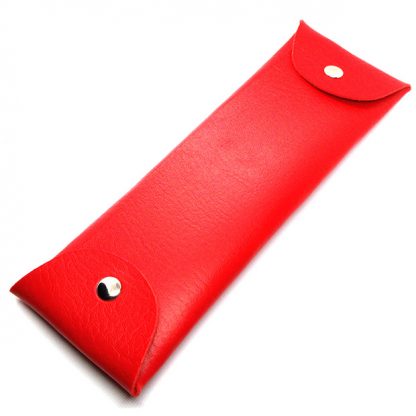 Practical-Leather-Pen-&-Pencil-Case-(Red)