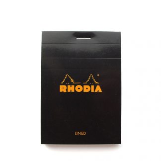 Rhodia-Bloc-No.-11-Head-Stapled-Notepad-74-x-105-(Black)