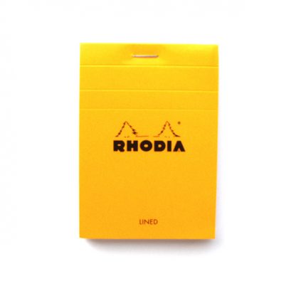 Rhodia-Bloc-No.-11-Head-Stapled-Notepad-74-x-105-(Orange)