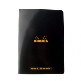 Rhodia-DotBook-Classical-Stapled-Notebook-A5-(Black)