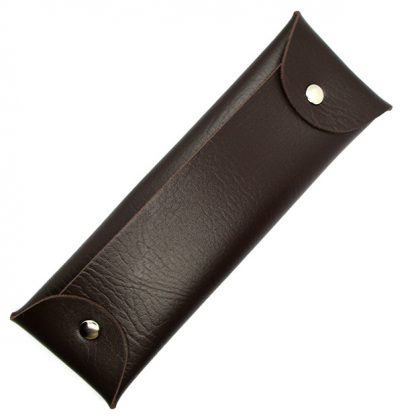 Spacious-Leather-Pen-&-Pencil-Case-(Brown)
