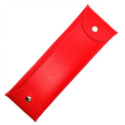 Spacious-Leather-Pen-&-Pencil-Case-(Red)