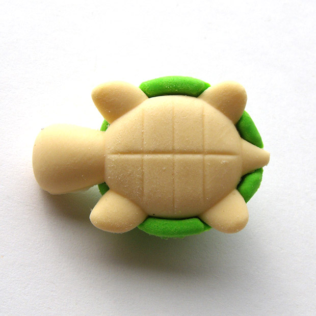 Colorful Turtle Pencil Eraser (Green) InexPens