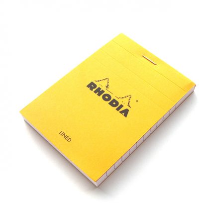 Rhodia Bloc No. 11 Head-Stapled Notepad 74x105 (Orange) - Image 8