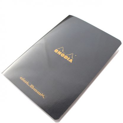 Top-Rhodia-DotBook-Classical-Stapled-Notebook-A5-(Black)