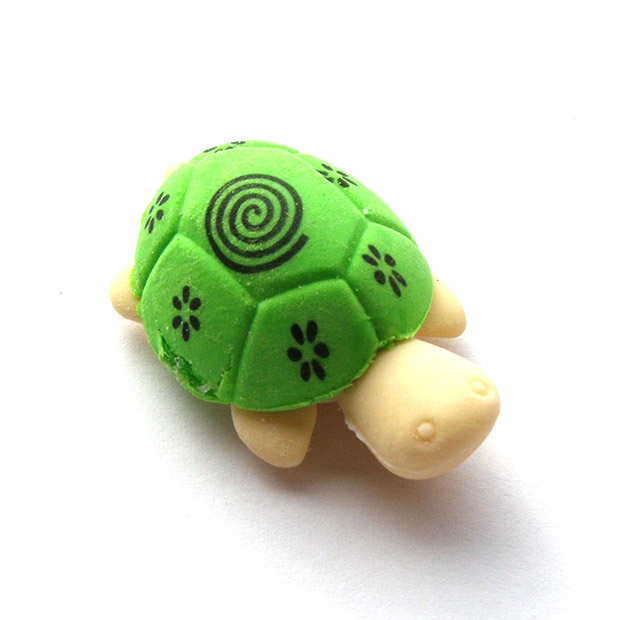 Colorful Turtle Pencil Eraser (Green) InexPens