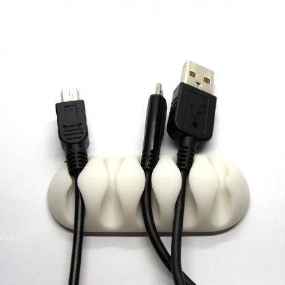 White-Cable-Organizer