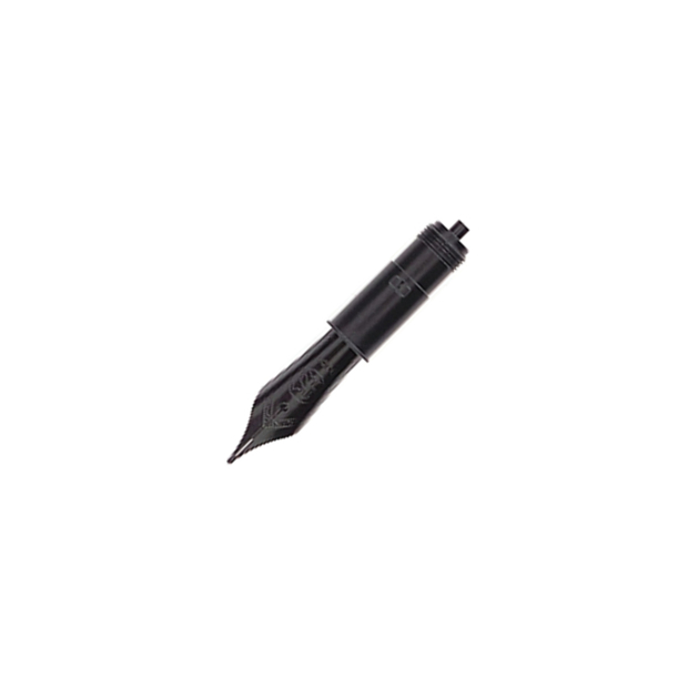 Black Lacquer Bock Broad Nib With Bock Housing (Standard Size 6