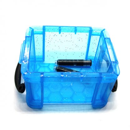 Pen-Ink-Cartridges-Storage-Box-(Transparent-Blue)