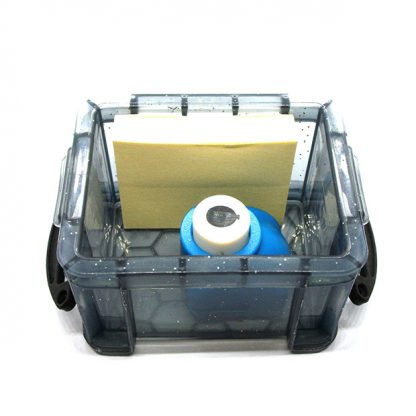 Stationery-Storage-Box-(Transparent-Black)