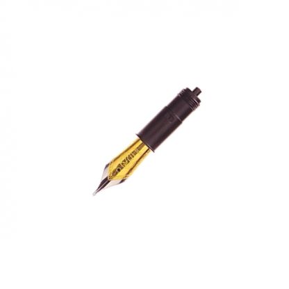 Two Tone Bock Broad Nib With Bock Housing (Standard Size #6)