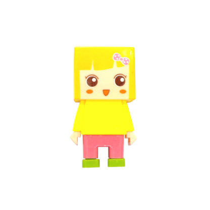 Yellow Cute Anime Pencil Sharpener (Girl)