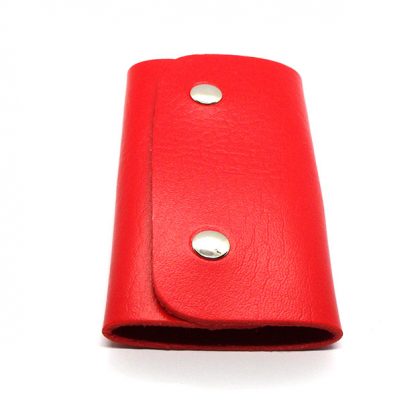 Leather-Keychain-Key-Organizer-(Red)