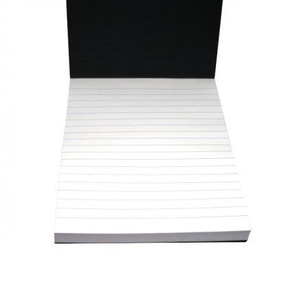 Lined Paper Rhodia Bloc No. 14 Head-Stapled Notepad 110 x 170 (Black)