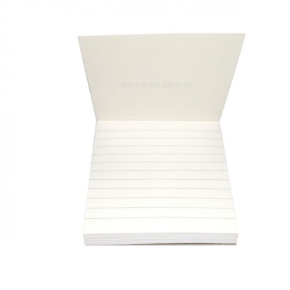 Lined Rhodia Bloc No. 11 Head-Stapled Notepad 74 x 105 (Ice White)